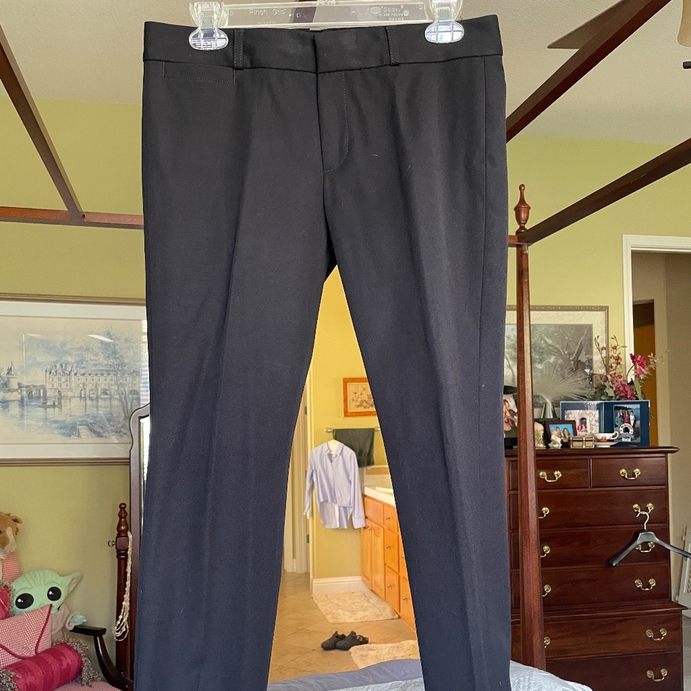 Banana Republic Sloan 4P, black trousers, excellent condition
